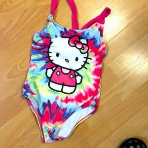 Girls Hello Kitty swim suit 🥰